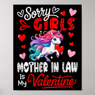 Mädchen Lustiger Witz Schwiegermutter Ist Mein Val Poster