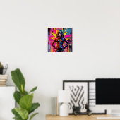 MÄDCHEN MACHT POSTER (Heimbüro)