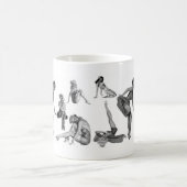 Mädchen Mädchen Mädchen Kaffeetasse (Mittel)