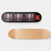 MÄDCHEN-MÄDCHEN-MÄDCHEN-Skateboard Skateboard (Horizontal)