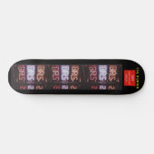 MÄDCHEN-MÄDCHEN-MÄDCHEN-Skateboard Skateboard (Horizontal)