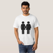 Mädchen + Mädchen-Wert-T - Shirt (Vorne ganz)