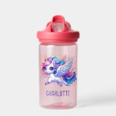 Mädchen Magical Unicorn Regenbogen Kinder Personal Trinkflasche (Vorne)