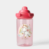 Mädchen Magical Unicorn Regenbogen Kinder Personal Trinkflasche (Rückseite)