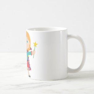 Mädchen-Magier Kaffeetasse