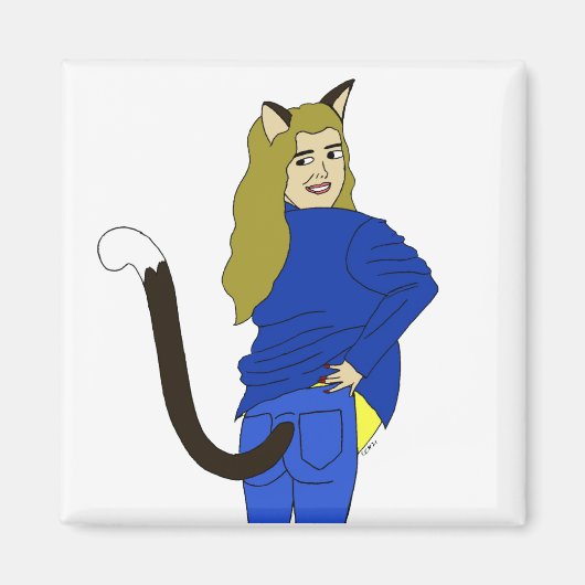 Mädchen Magnet (Vorne)