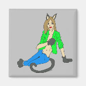 Mädchen Magnet (Vorne)