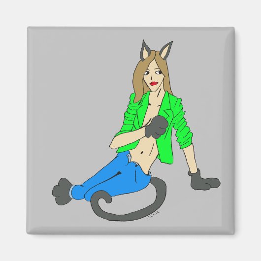 Mädchen Magnet (Vorne)