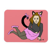 Mädchen Magnet (Horizontal)