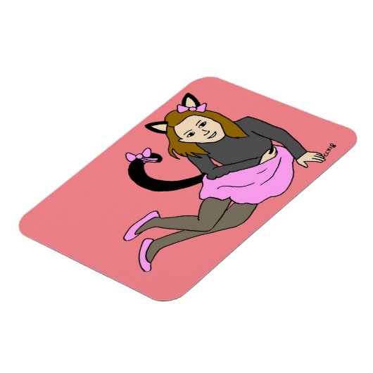 Mädchen Magnet (Linke Seite)