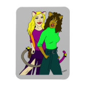 Mädchen Magnet (Vertikal)