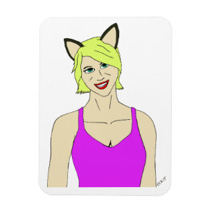 Mädchen Magnet