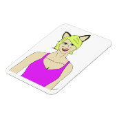 Mädchen Magnet (Linke Seite)
