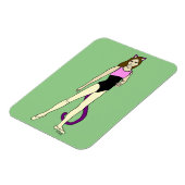 Mädchen Magnet (Linke Seite)