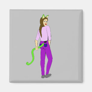 Mädchen Magnet