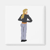 Mädchen Magnet (Vorne)