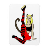 Mädchen Magnet (Vertikal)