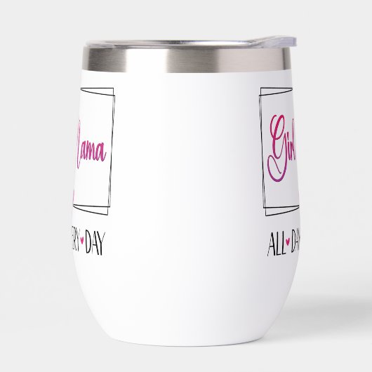 Mädchen Mama den ganzen Tag (Links)