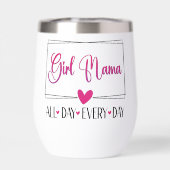 Mädchen Mama den ganzen Tag (Rückseite)