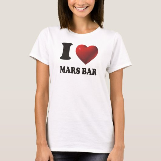 Mädchen-Mars-Barbehälterspitze T-Shirt (Vorderseite)