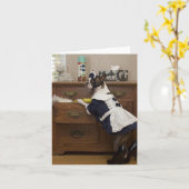 Mädchen Martha Karte (Gelbe Blume)