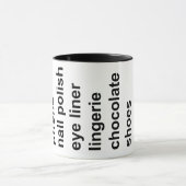 Mädchen-Material-Schwarzes Tasse (Zentrum)