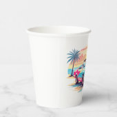 Mädchen mit Auto und Traumwelt Pappbecher (Rechts)