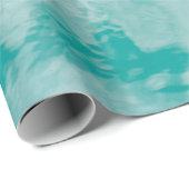 Mädchen mit Badeanzug und Badeanzug im Schwimmbad Geschenkpapier (Rolleneckpunkt)
