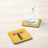 Mädchen mit Ballon whimsical Getränkeuntersetzer (Rechte Seite)