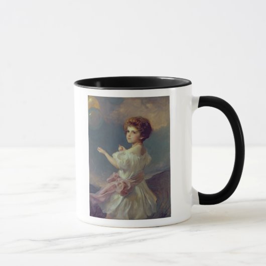 Mädchen mit Ballonen Tasse (Rechts)