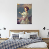 Mädchen mit Ballons Leinwanddruck (Insitu (Schlafzimmer))