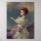 Mädchen mit Ballons Poster (Vorne)