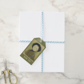 Mädchen mit blauer Schleife, Helene Schjerfbeck Geschenkanhänger (Mit Garn)