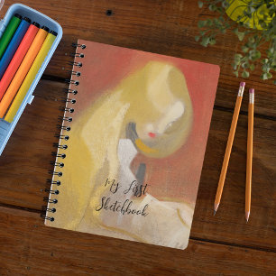 Mädchen mit Blonde Hair, Helene Schjerfbeck Notizblock