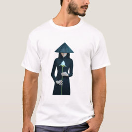 Mädchen mit Blume | Einzigartiges Design T-Shirt