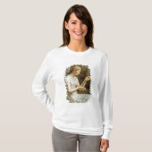 Mädchen mit Blumen T-Shirt (Vorne ganz)