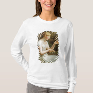 Mädchen mit Blumen T-Shirt