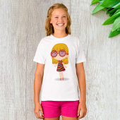 Mädchen mit Brille T-Shirt