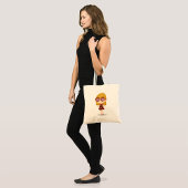 Mädchen mit Brille Tote Bag Tragetasche