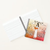 Mädchen mit Buch - Leseliste (Innenseite)