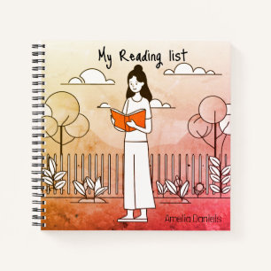 Mädchen mit Buch - Leseliste