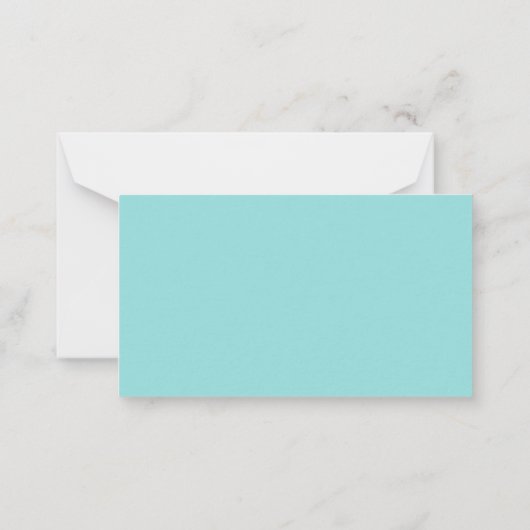 Mädchen mit cooler Abbildung Mitteilungskarte (Rückseite)