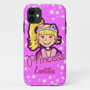 Mädchen mit dem Namen Prinzessin lilac rosa iPhone Case-Mate iPhone Hülle