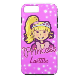 Mädchen mit dem Namen Prinzessin lilac rosa iPhone Case-Mate iPhone Hülle