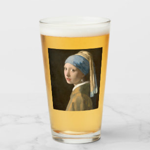 Mädchen mit dem Perlenohrring Glas