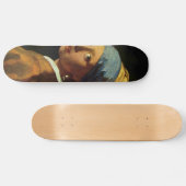 Mädchen mit dem Perlenohrring Skateboard (Horizontal)