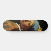 Mädchen mit dem Perlenohrring Skateboard (Horizontal)