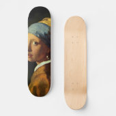 Mädchen mit dem Perlenohrring Skateboard (Vorderseite)