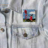 Mädchen mit dem roten Drachen Button (Beispiel)