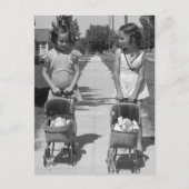 Mädchen mit Dolls, 1941 Postkarte (Vorderseite)